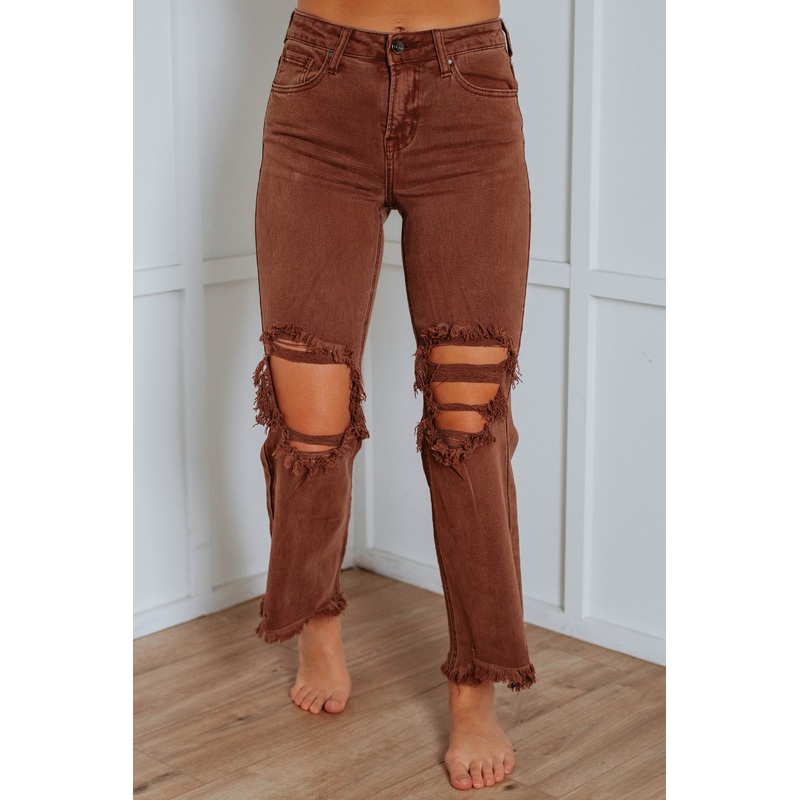 Willow Risen Jeans – Espresso
