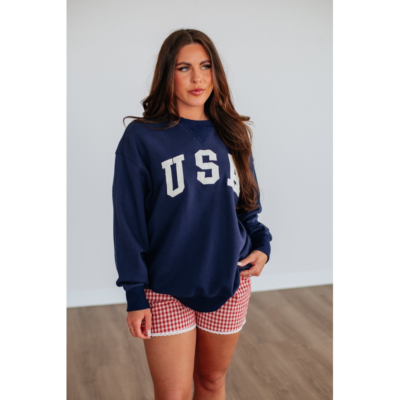 USA Pullover – Navy