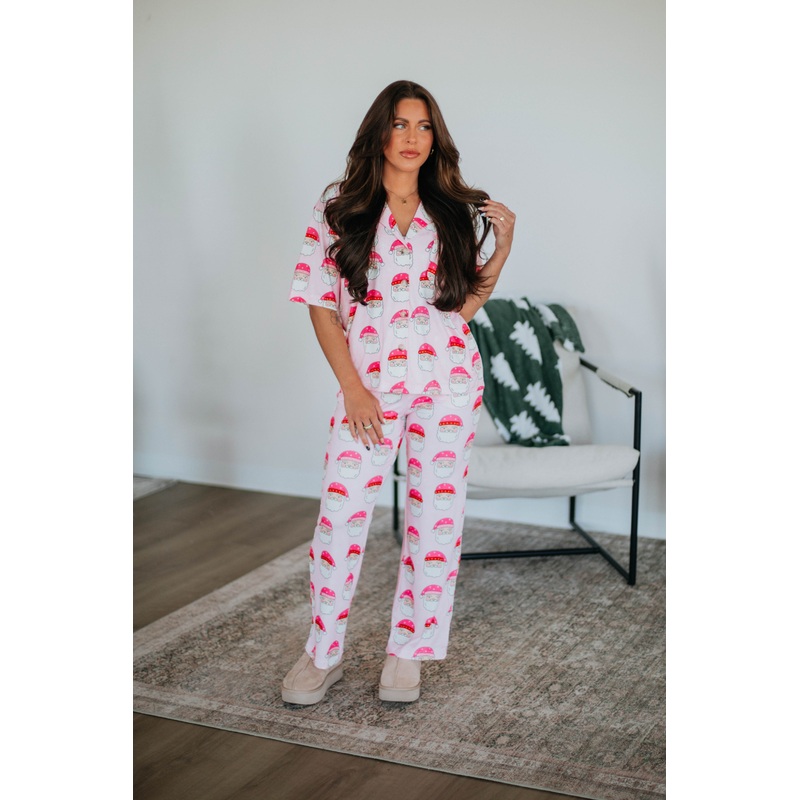 Checking It Twice Pajama Set
