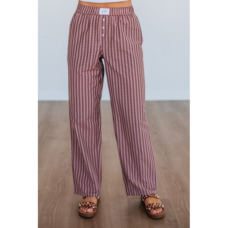 Oxford Boxer Pants
