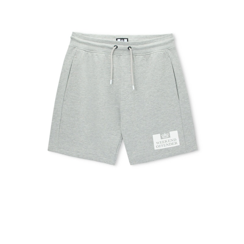 Action Classic Shorts Grey Marl Grey Marl