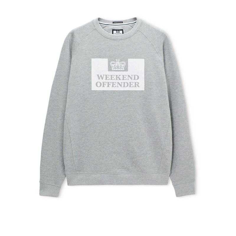 Penitentiary Classic Sweatshirt Grey Marl Grey Marl