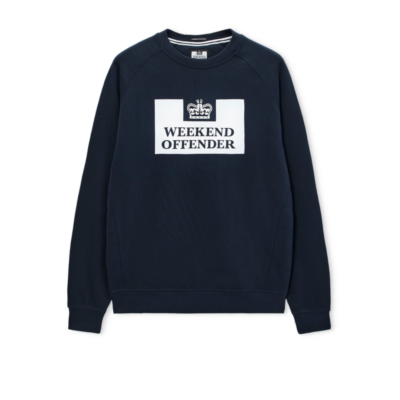 Penitentiary Classic Sweatshirt Navy Navy