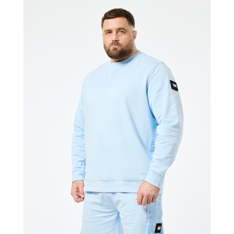 Plus Size – F Bomb Sweatshirt Ocean Wave Blue Ocean Wave