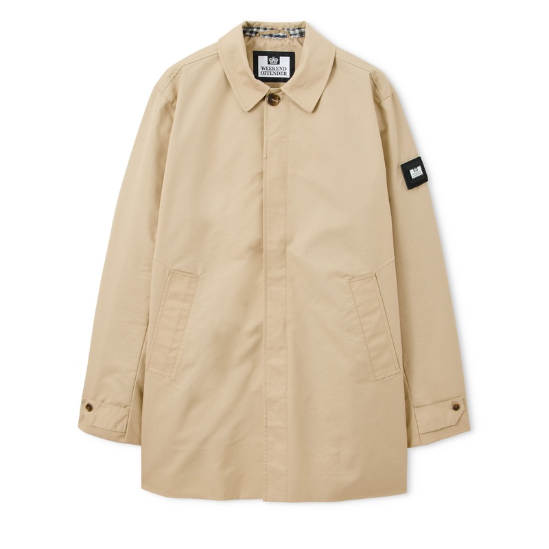 Whitehouse Mac Jacket Stone/House Check Stone