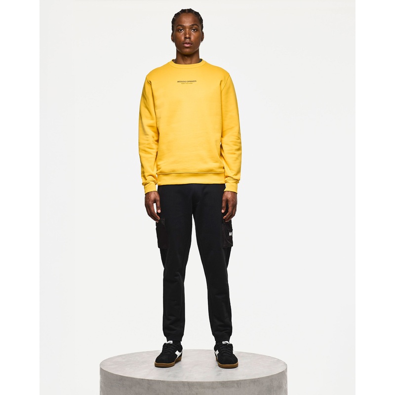 Raval Sweatshirt Honey Yellow/Black Honey