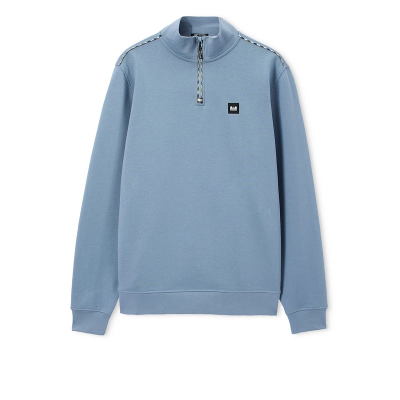 Matisa Quarter Zip Sweatshirt Blue Shadow Blue Shadow