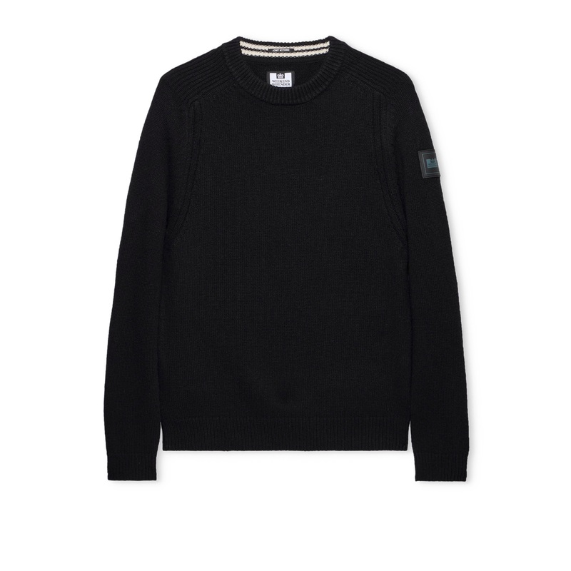 Zagreb Wool Jumper Black Black