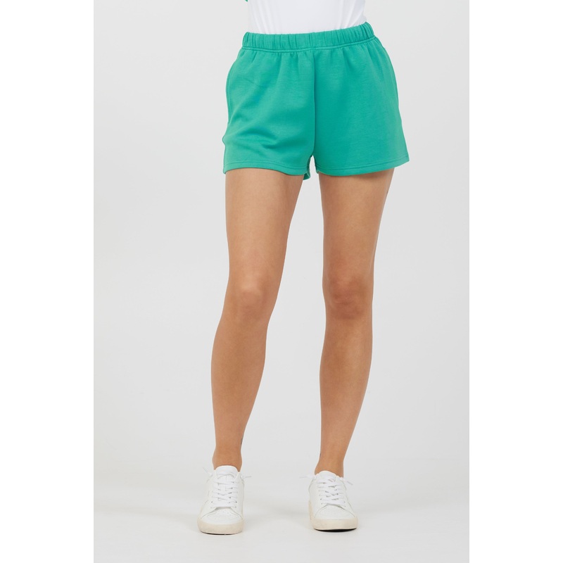 Caribbean Turquoise Cloud Fleece Shorts Caribbean Turquoise