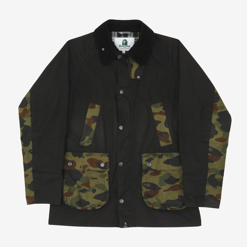 Bape Camo Bedale Jacket Black