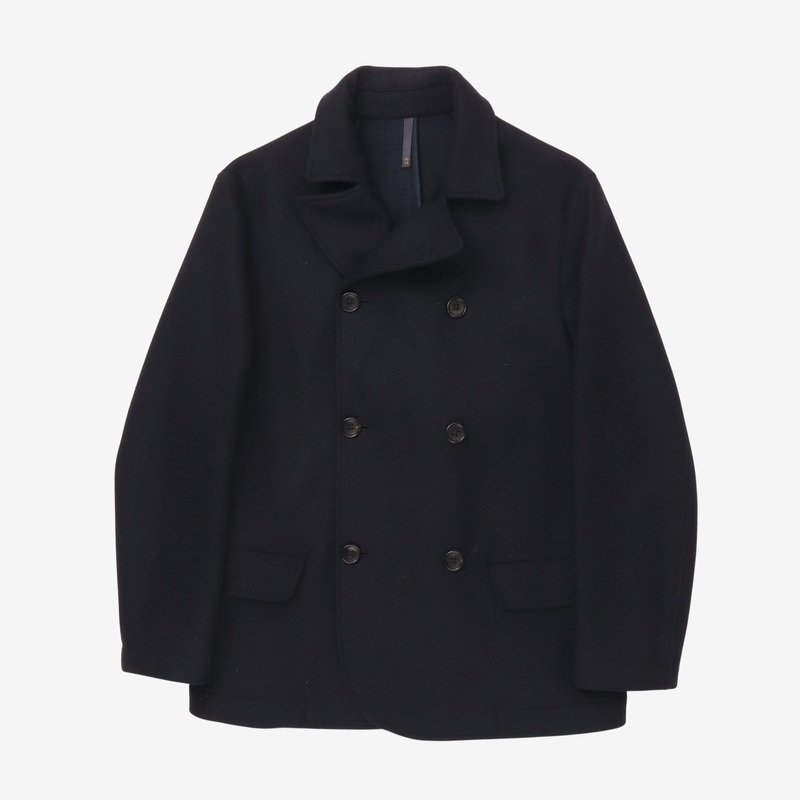 Wool Peacoat Navy