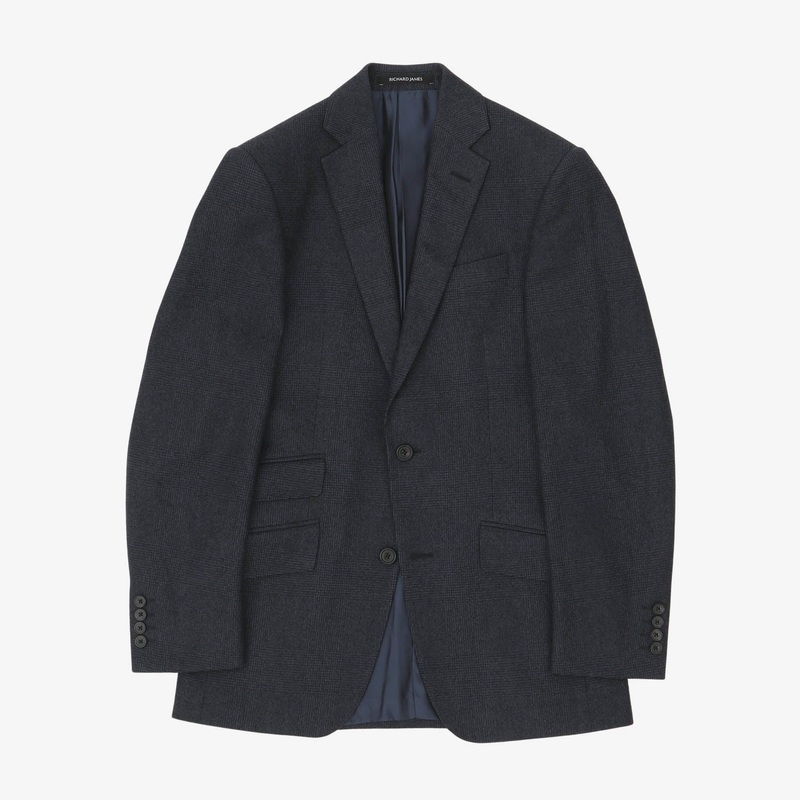 Wool Suit Navy