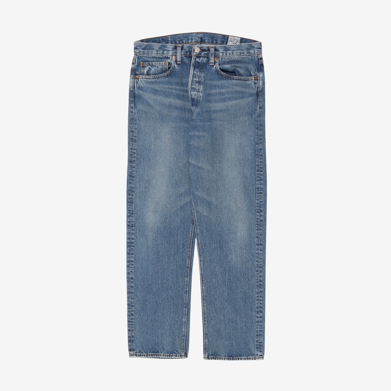 105 Straight Denim Blue