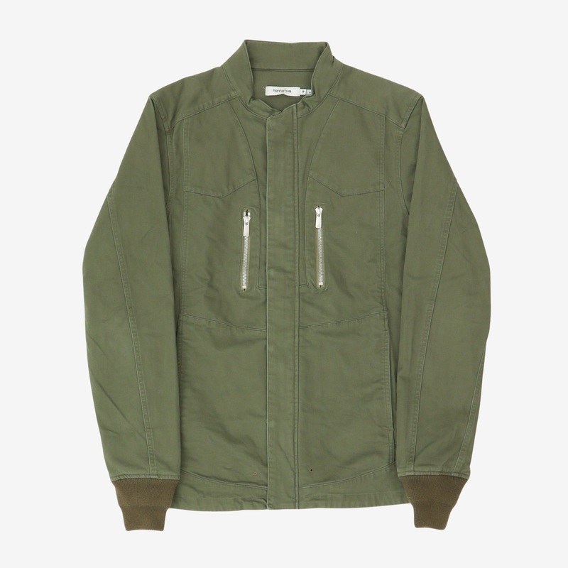 Zip Jacket Green