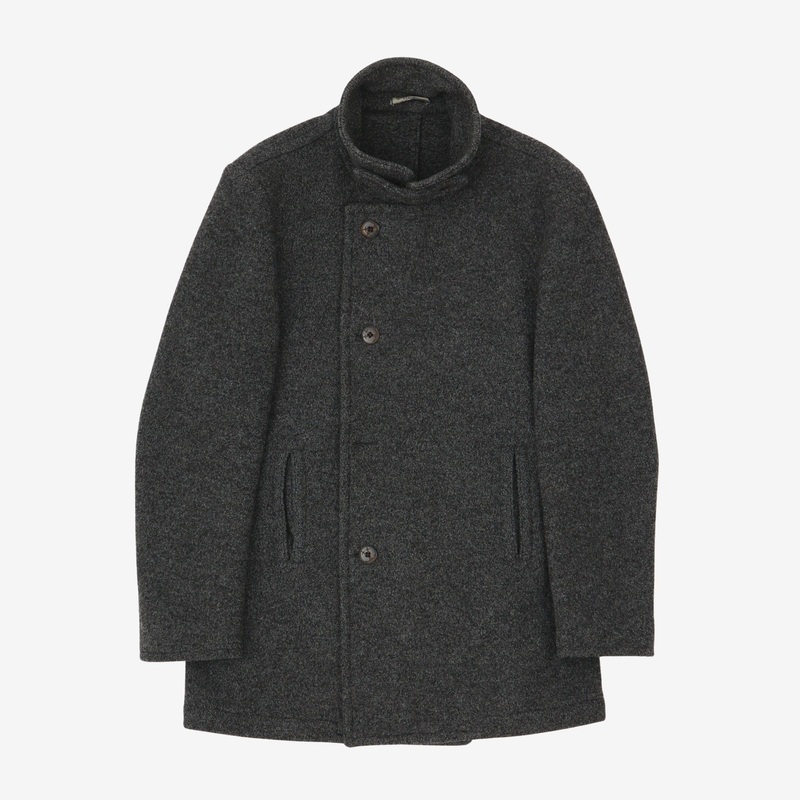 Wool Peacoat Grey