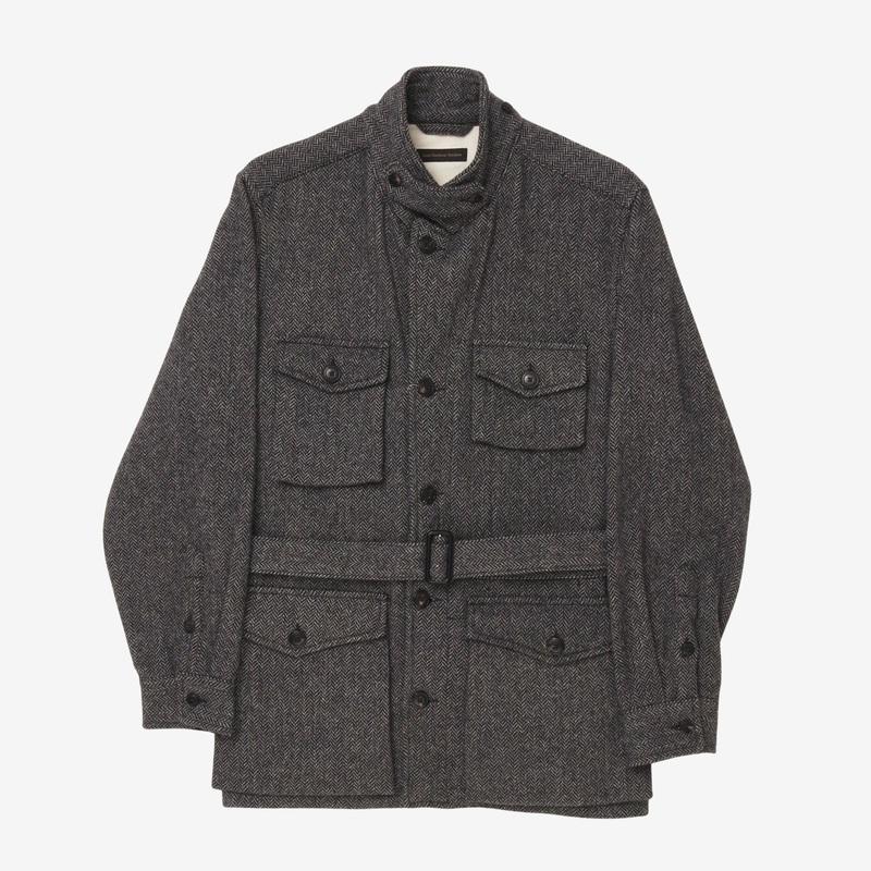 Wool HBT Jacket Grey