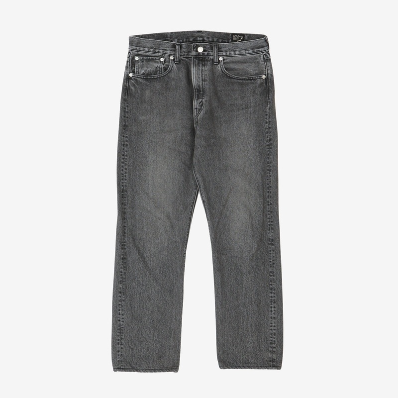 107W Slim Selvedge Denim (32W X 27.5L) Grey