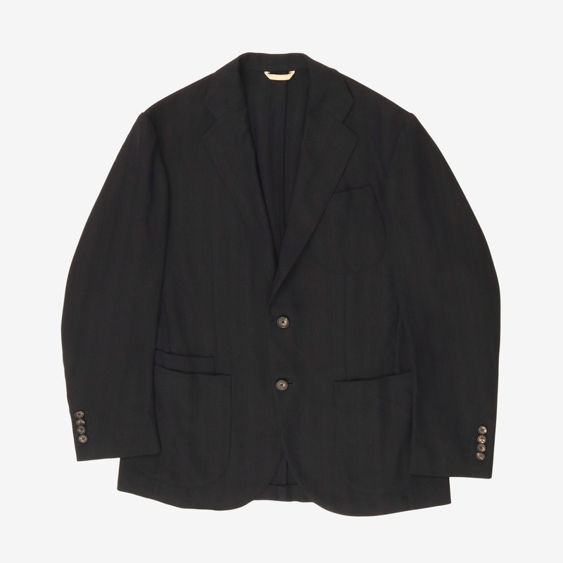 Wool Nuvola HB Blazer Navy