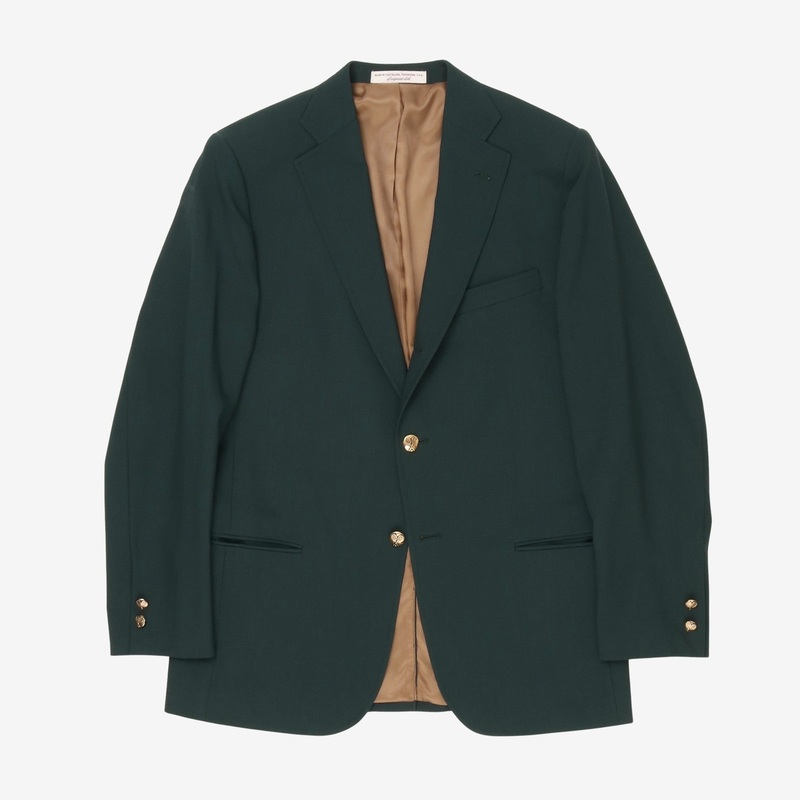 Wool Sport Coat Green