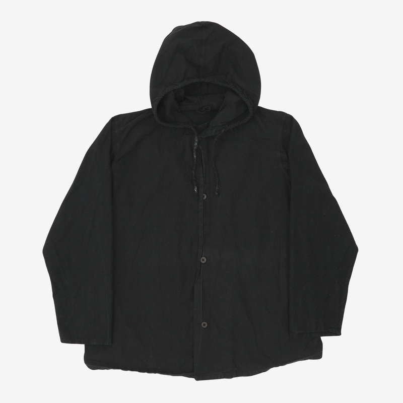 Army Hooded Jacket Black