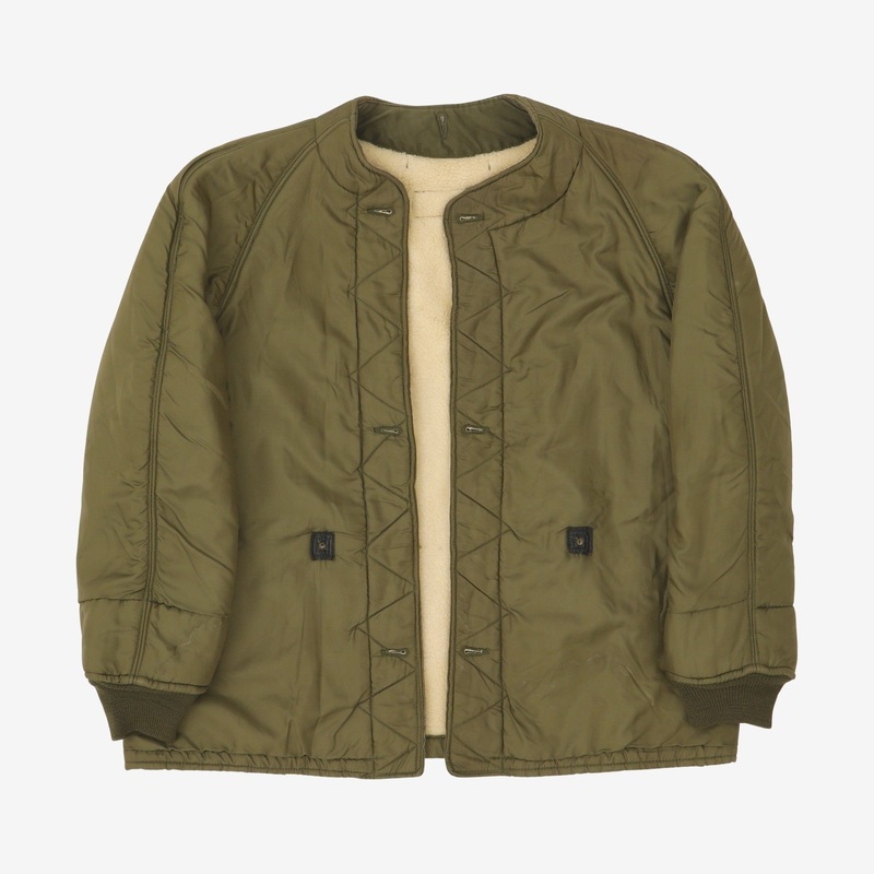 Army Sherpa Quilted Liner Green