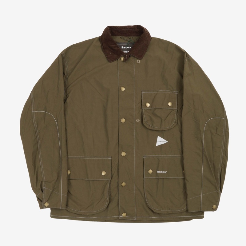 And Wander Pivot Jacket Green