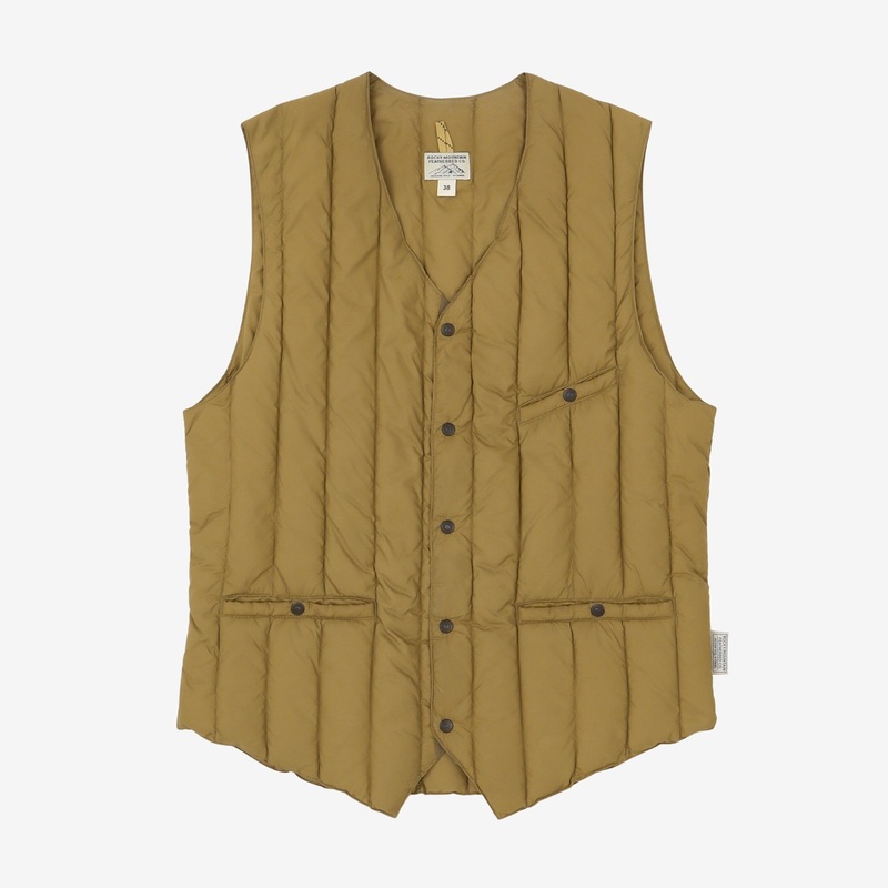 6 Month Down Vest Beige
