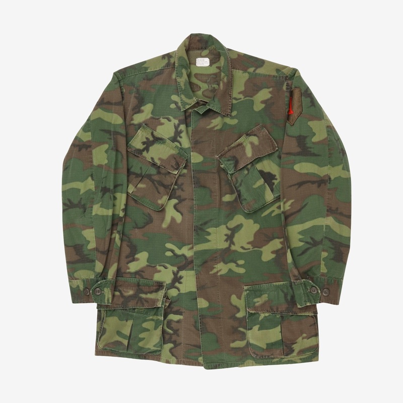 1960s USM Camo Jungle Jacket Green