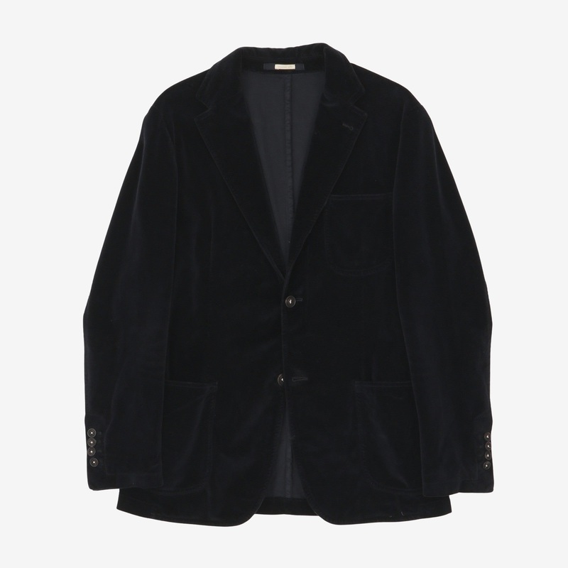 Baglietto Velvet Jacket Dark Navy
