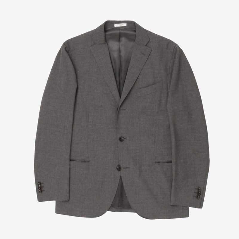 Wool Dover Jacket Grey