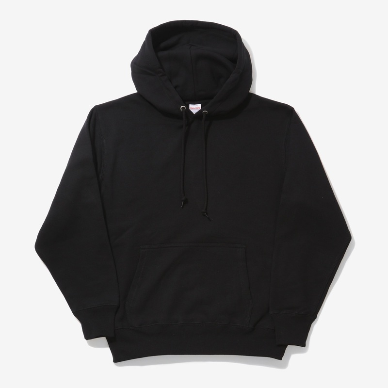 12.7oz Cotton Hoodie (Black) Black