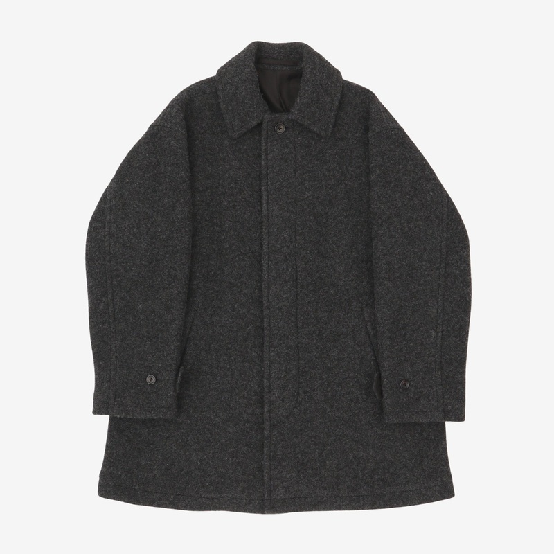 Balmacaan Coat Grey