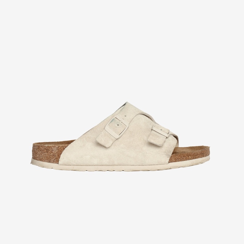 Zurich Suede Sandal Beige