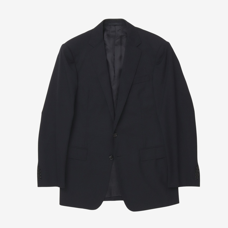 Wool Sports Jacket Navy