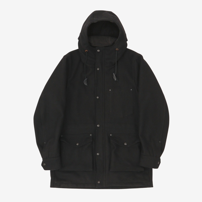 Wool Parka Black