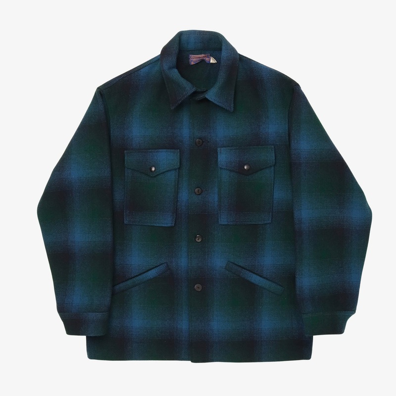 Wool Mackinaw Jacket Blue