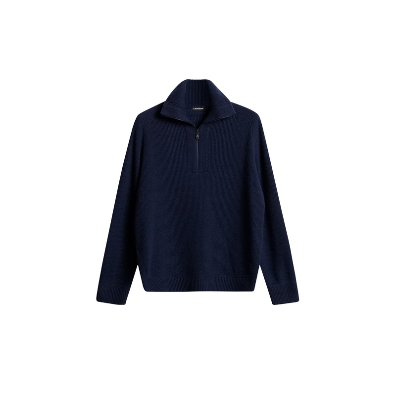Wilmer Quarter Zip Knit / JL Navy JL Navy