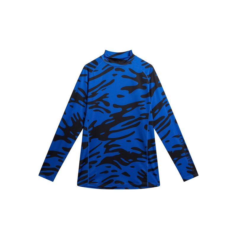 Aello Soft Compression Print / Neptune Nautical Blue Neptune Nautical Blue