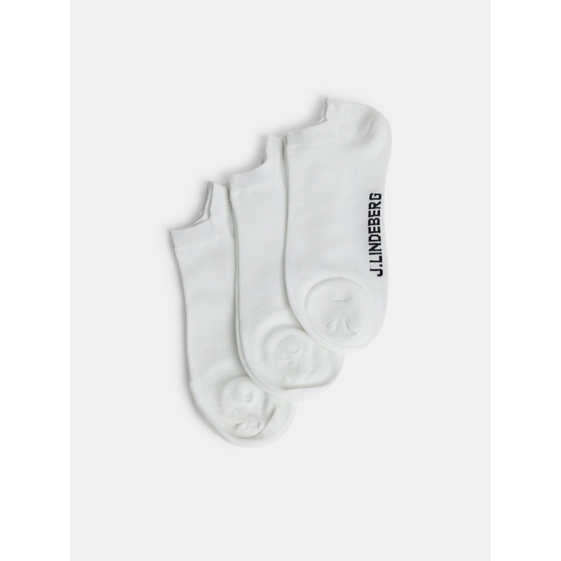 Ankle Bamboo Sock / White White