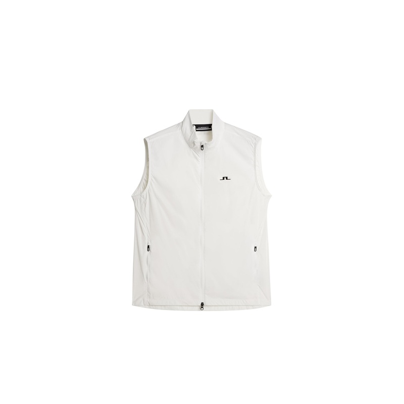 Ash Light Packable Vest / White White