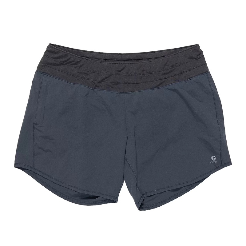 Oiselle Long Roga Shorts Black