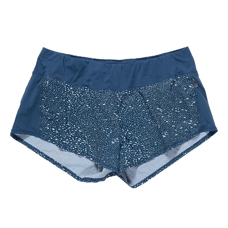 Oiselle Toolbelt Roga Shorts Blue