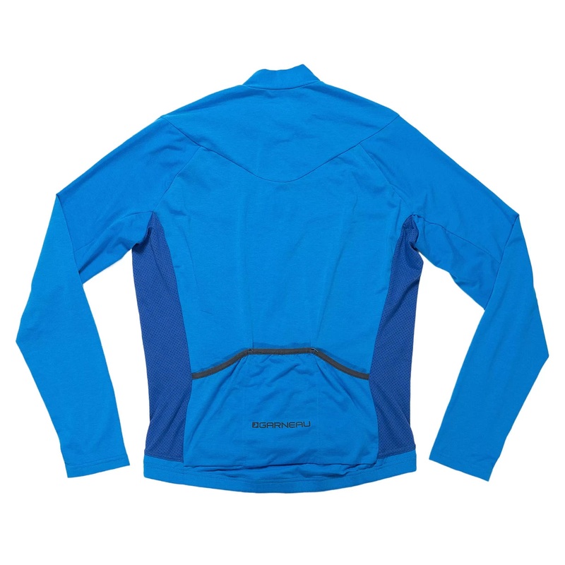 Louis Garneau Full Zip Fleece Cycling Jacket – Men’s Blue