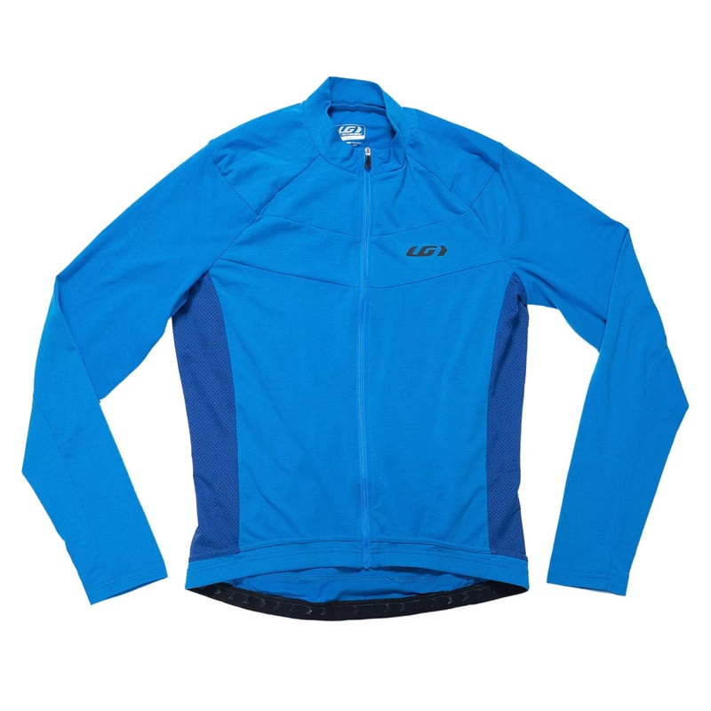 Louis Garneau Full Zip Fleece Cycling Jacket – Men’s Blue