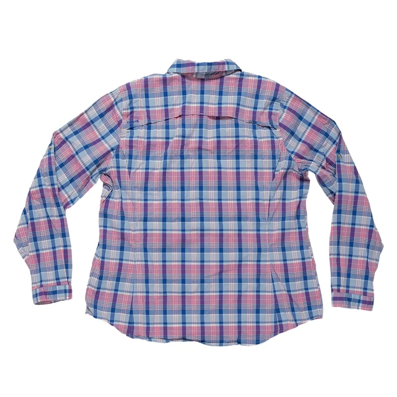 Orvis Button Down Long Sleeve Shirt – Men’s Pink/Blue