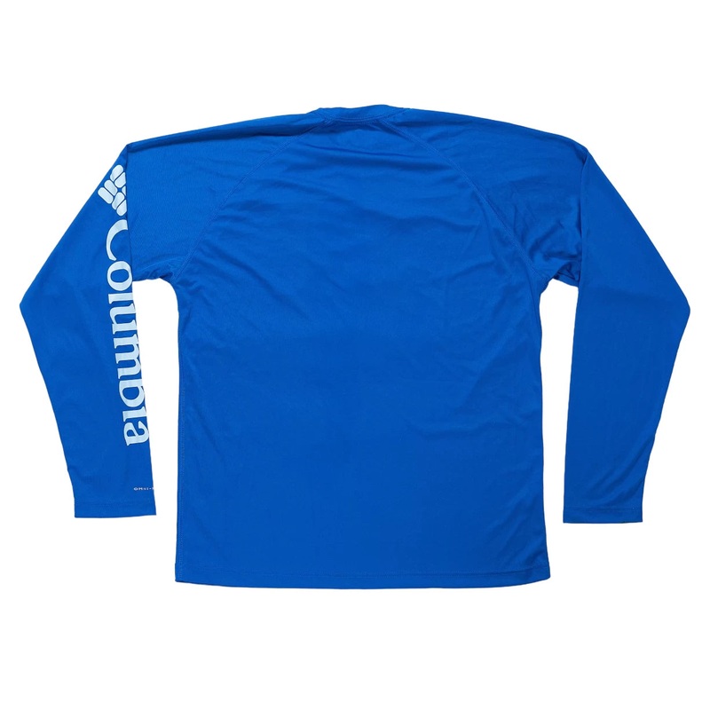 Columbia Omni-Shade Long-Sleeve Shirt Blue