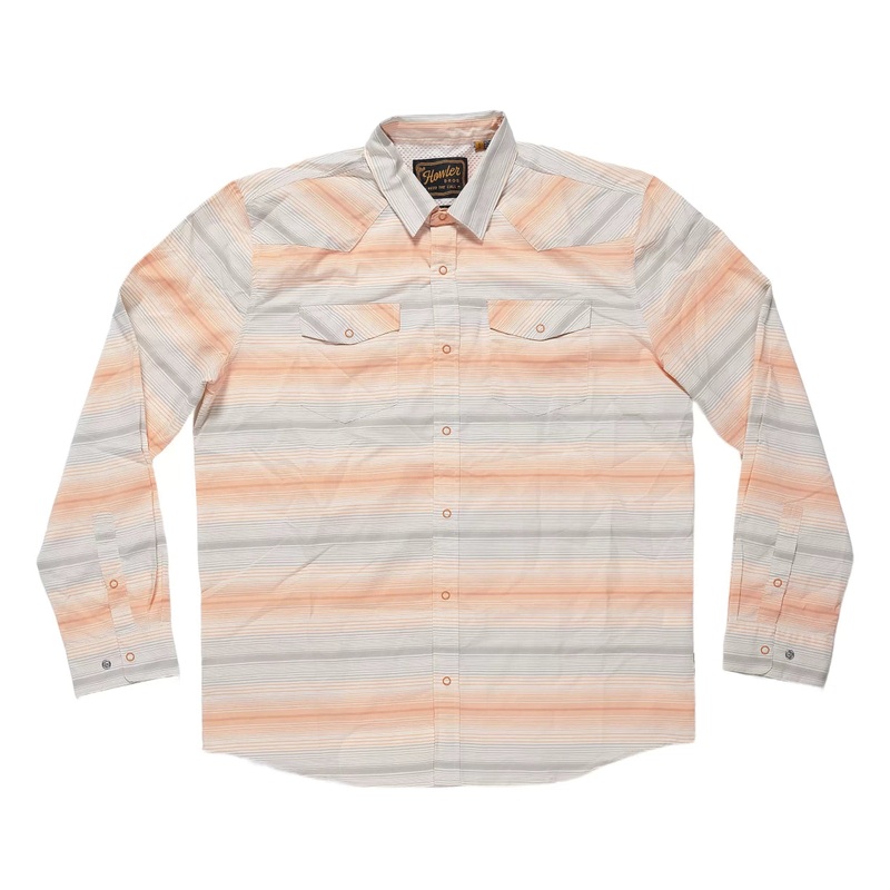 Howler Bros H Bar B Tech Longsleeve – Men’s Pink