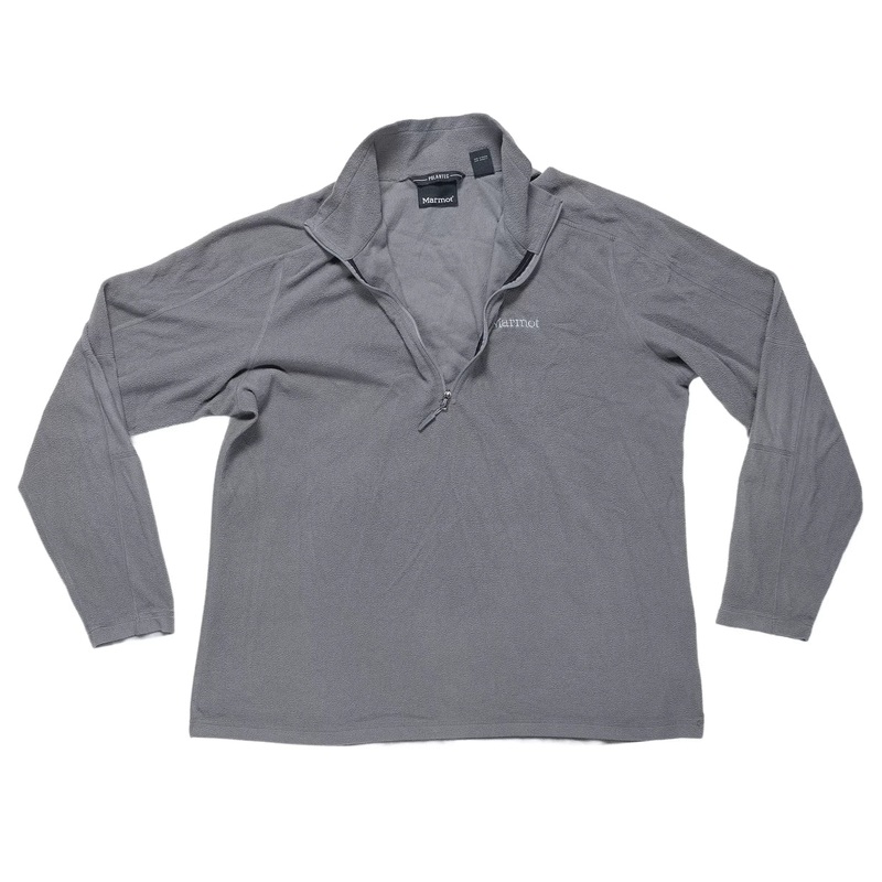 Marmot Polartec Fleece 1/4 Zip – Men’s Gray