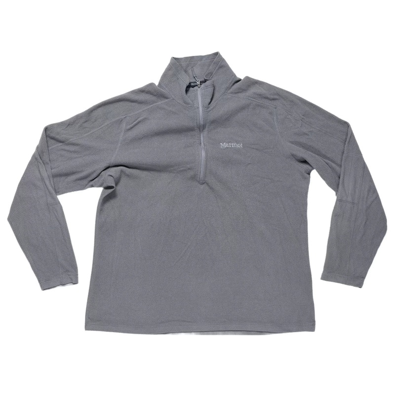 Marmot Polartec Fleece 1/4 Zip – Men’s Gray