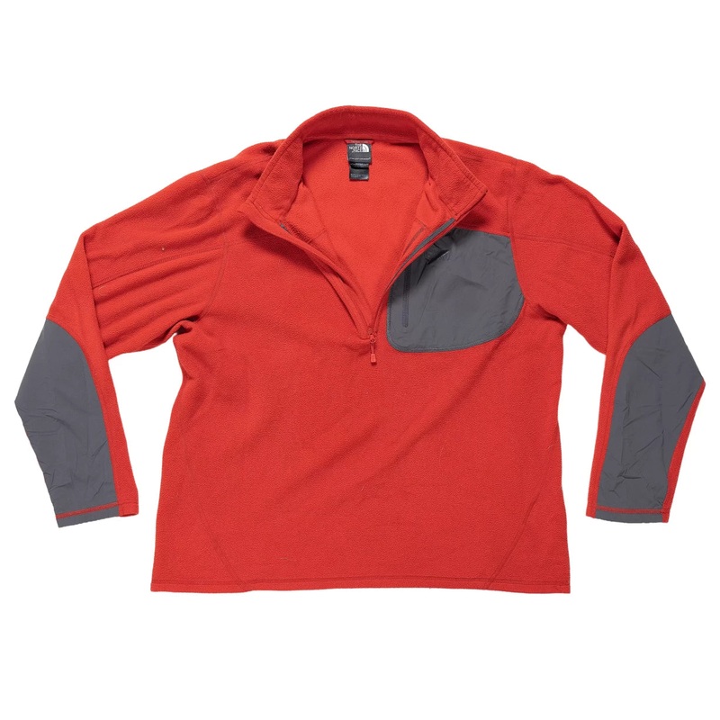 The North Face Fleece 1/4 Zip – Men’s Red